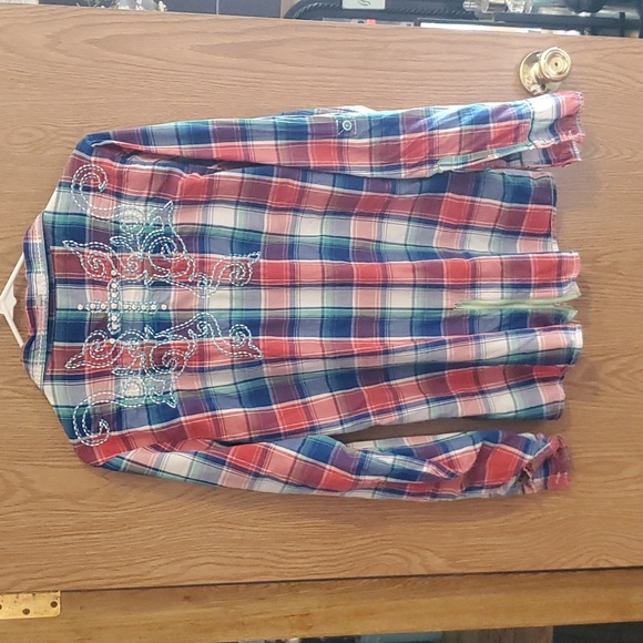 Roar long sleeve button up shirt - Picture 6 of 8